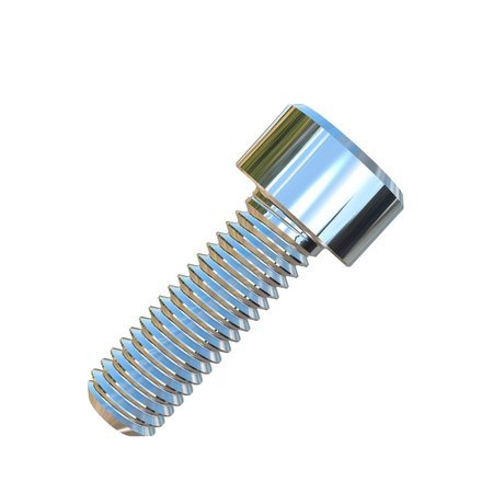 ALLIED TITANIUM M5-0.80 Socket Head Cap Screw, Plain Titanium, 15 mm Length 0086745